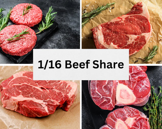 1/16 Beef Share