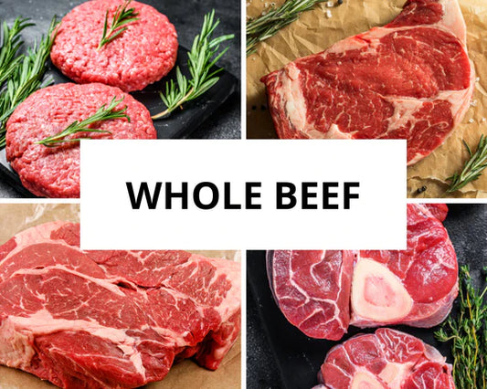 Whole Beef & FREE Chest Freezer - Total $6,956