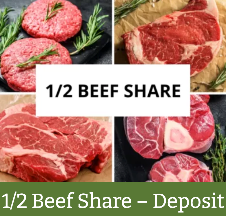 1/2 Beef Deposit